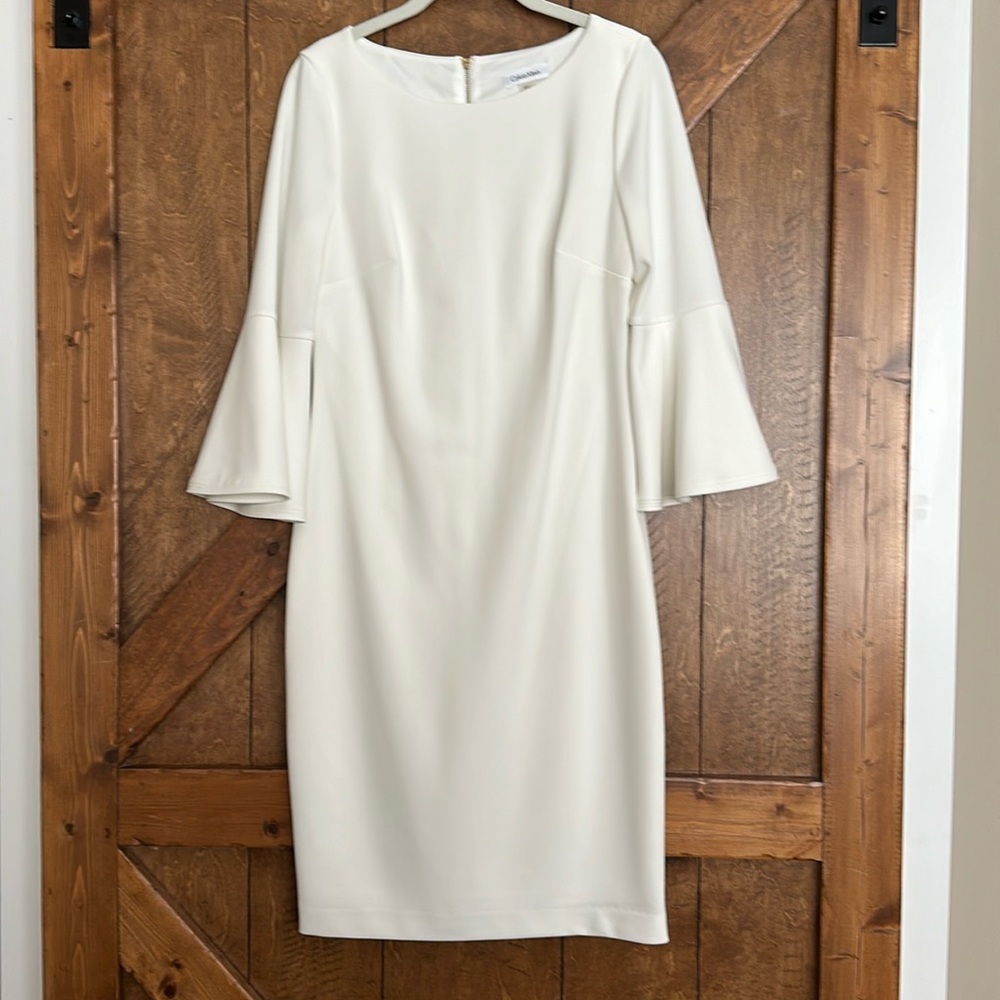 Easter/wedding/graduation-Calvin Klein ivory dress size 10